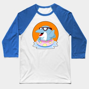 Dolphin Sunglasses Baseball T-Shirt